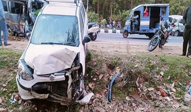 देहरादून में सड़क हादसा, दो वाहनों की आमने-सामने की टक्कर में बच्ची सहित 3 लोगों की मौत, 5 अन्य घायल