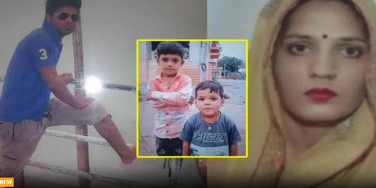 पत्नी-2 बच्चों को नहर में डुबो कर मार डाला, खुद ट्रेन के आगे जाकर कूदा, सामूहिक परिवार ने की आत्महत्या