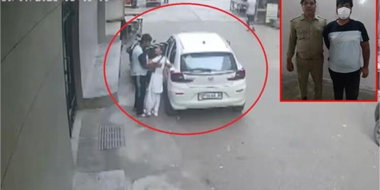 दिनदहाड़े स्कूल के बाहर से लड़की का अपहरण, CCTV में कैद हुआ दहशतभरा मंजर — नोएडा में सनसनी