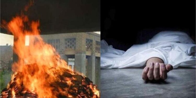 पुलिस ने रुकवाया महिला का अंतिम संस्कार, श्मशान से पोस्टमॉर्टम के लिए भेजा शव, जानें पूरा मामला