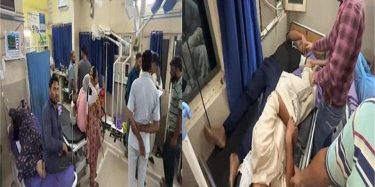 शराब के नशे में शुरू हुआ विवाद…गांव में दो पक्षों में खूनी संघर्ष, 25 लोग घायल